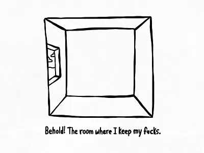 Behold! comic design funny lol minimalism nofucks nofucksgiven simple threadless tshirt zerofucks zerofucksgiven