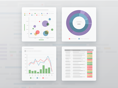 Illustration for Veeam — Charts icon illustration illustrator vector veeam