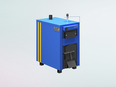 Boiler modelling & render 3d boiler model render visualization