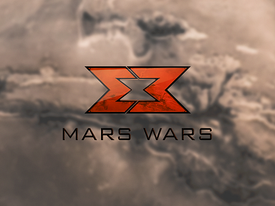 Mars Wars Logo game logo mars wars