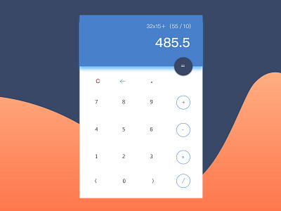 Calculator daily ui