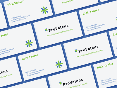 Provalens branding health healthcare identity logo mark symbol type typography