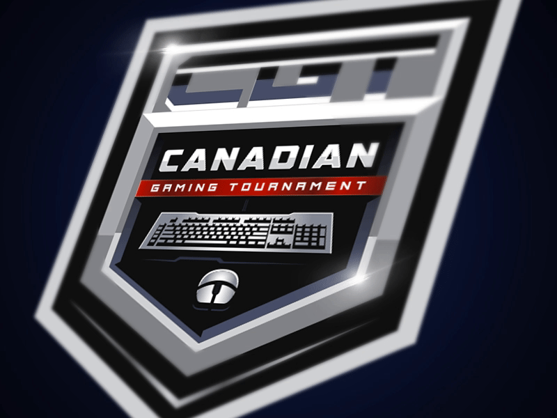 CGT alterego branding badge canadian gaming tournament cgt esport logo logo sport logo