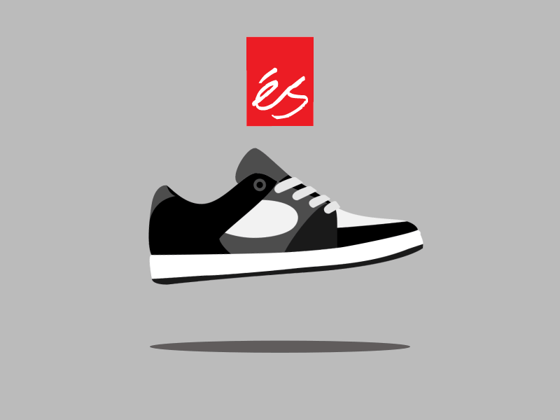 Es Accel Slim Collection animation gif motion graphics shoe shoes skate skate shoe skateboarding