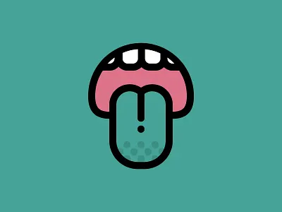 Illustration illustration jade logo mouth tongue