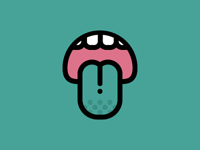 Illustration illustration jade logo mouth tongue