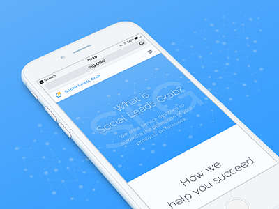 Landing page app blue branding design graphic landing mobile mockup network social ui web