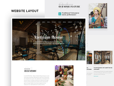 Restaurant Homepage homepage restaurant uiux website