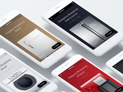 Brastemp ecommerce - Mobile Product Page brastemp ecommerce mobile