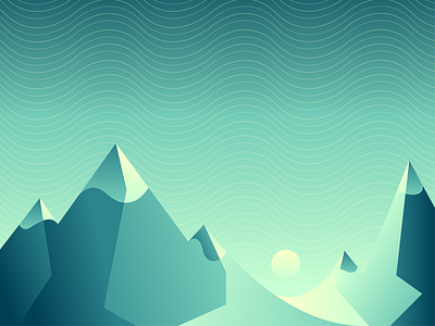 Mountains environment mount mountains poster print ridge series snow