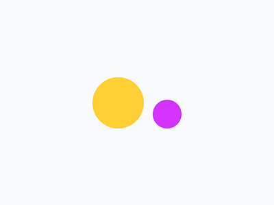 Two Colors circle contrast download free kit minimal purple shape sketch ui violet yellow