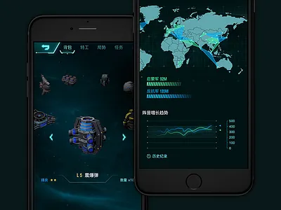 Game interface design icon，game，future，login，earth