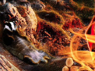 Feeling Relax? animals chill mattepainting photomanipulation photoshop relax