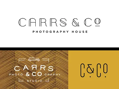 Carrs & Co Logo art deco logo photography