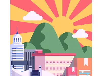 Illustration for Zhejiang University app illustration phone uni zhejiang