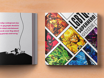 Superhero Guide book desing