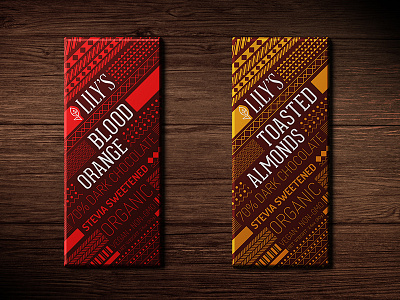 Lily's Chocolate Re-branding packaging