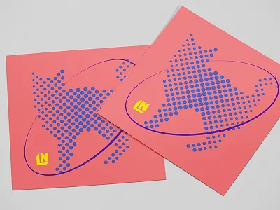 Cat Sticker logo promotional piece sticker visual design