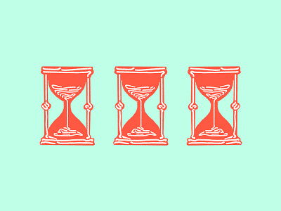 Glass Noodles hourglass illustration noodles ramen