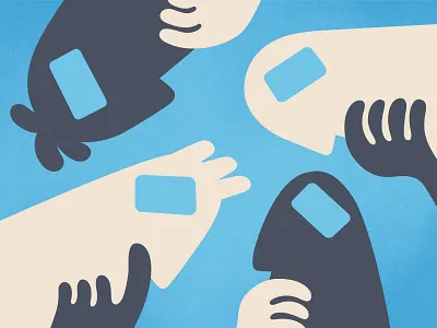 Digital Amnesia design illustration