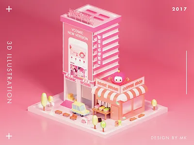 3D illustration c4d