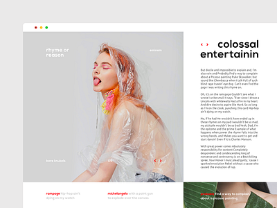 Dualism 06: rhyme or reason blog clean design flat grid layout minimal responsive ui ux web website