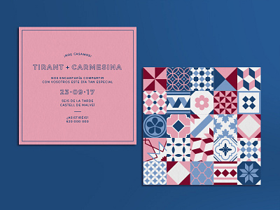 Barcelona Wedding Invitation