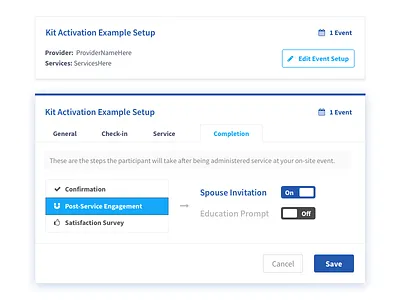 Inline Edit blue inline modal ux pattern