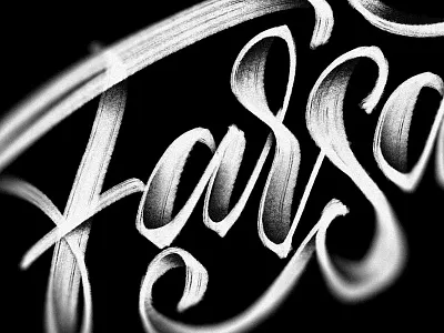 Farsante - Details details lettering procreate