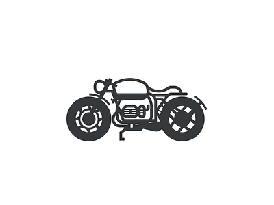 BMW R80 (164/365) automotive bike bmw cafe racer classic illustration motorbike motorcycle roa scrambler vintage