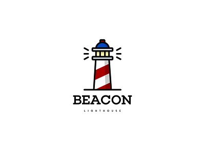 Lighthouse brand branding dailylogochallenge design icon lighthouse logo