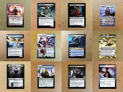 Magic MTG painted altered alrer angel edh magicmtg mtg painted