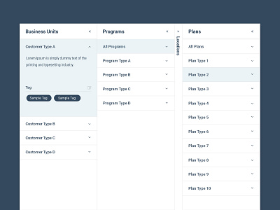 Horizontal Navigator dashboard horizontal navigator simple step steps sub navigation tagging ui user interface ux