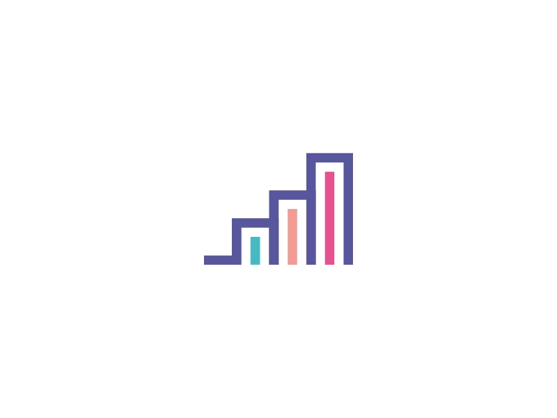 Forum Rozwoju Miast – Logo Animation animation chart city development forum gif intro logo mark reveal stats urban