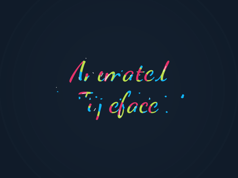 Dancing Script typeface animation animation font gif motion motion graphic typeface