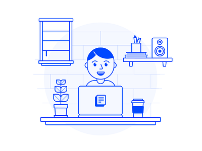 Job App Onboarding pt. 1 app application blue branding computer icon illustration job onboard onboarding ui user interface