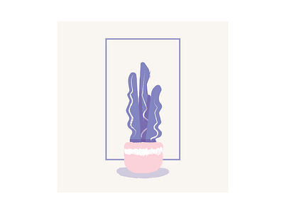 Plant blog editorial flat illustration nature plant spot still life texture