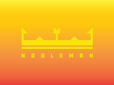 Nobleman crown icon logo mark