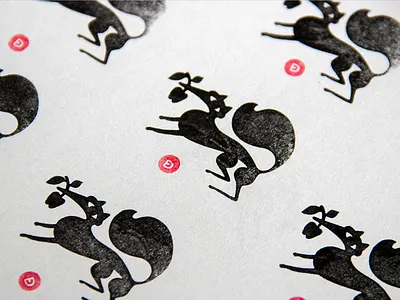 my logo pattern apple badge black design fox graphic design logo logodesign monogram pattern red stamp