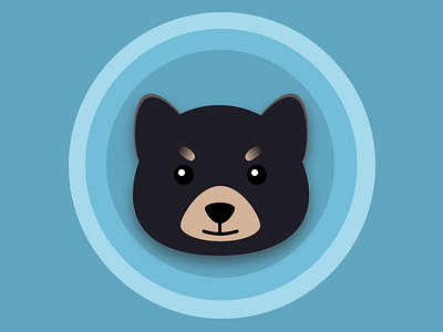 Am I a dog or bear? animal bear cute dog illustrator lovely