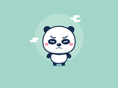 Panda animals illustrator panda