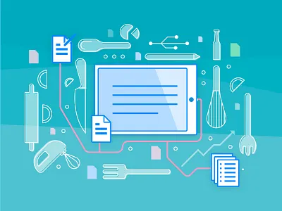 unused illustration on the chopping block :/ art icons illustration technology unused