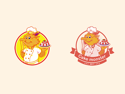 Cake cake logo