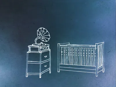 Sleep : Songs for Us and Ours Album Artwork album album artwork blue drawing illustration peace purple sleep typography