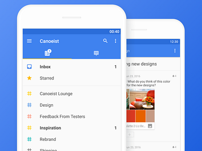 Twist for Android android app communication ios mac mobile team threads ui