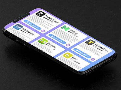 #DailyUI 74 - Download App 74 8 app boon dailyui download dueling iphone medium