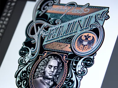 Feminis cologne de design eau hand lettering schmetzer typography