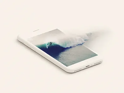 Mobile Surf at J-Bay corona digitaldesign gokikas ios iphone7 jbay mobile perspective southafrica surf waves wsl