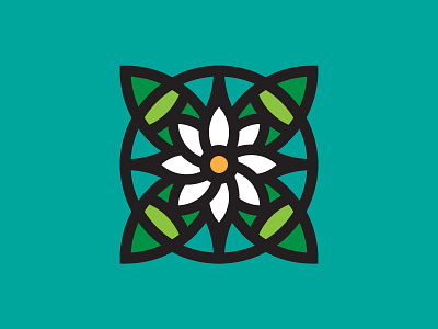 Water Lily flower green icon lily nature sticker thick thicklines waterlily
