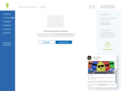 Crazyegg A/B Testing crazyegg saas userflow ux wireframes